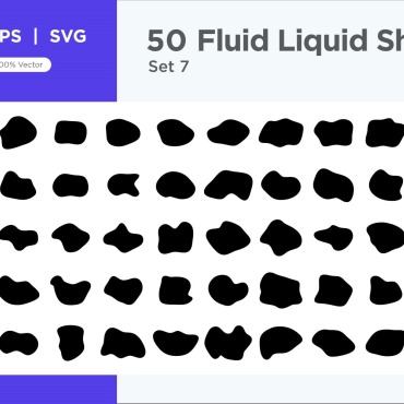 Liquid Liquefied Vectors Templates 341729