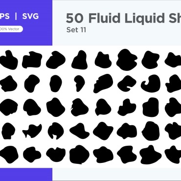 Liquid Liquefied Vectors Templates 341733