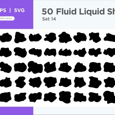 Liquid Liquefied Vectors Templates 341736