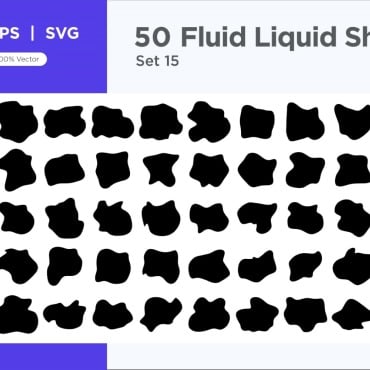 Liquid Liquefied Vectors Templates 341737