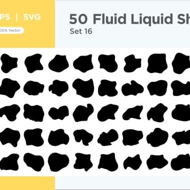 Liquid Liquefied Vectors Templates 341738