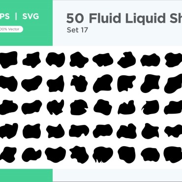 Liquid Liquefied Vectors Templates 341739