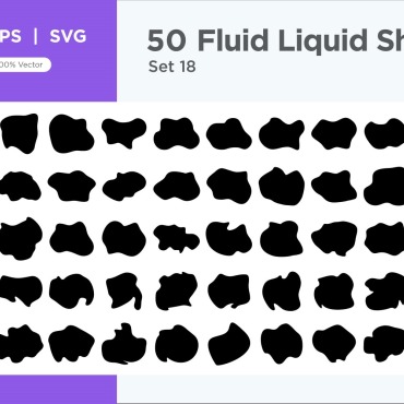 Liquid Liquefied Vectors Templates 341740