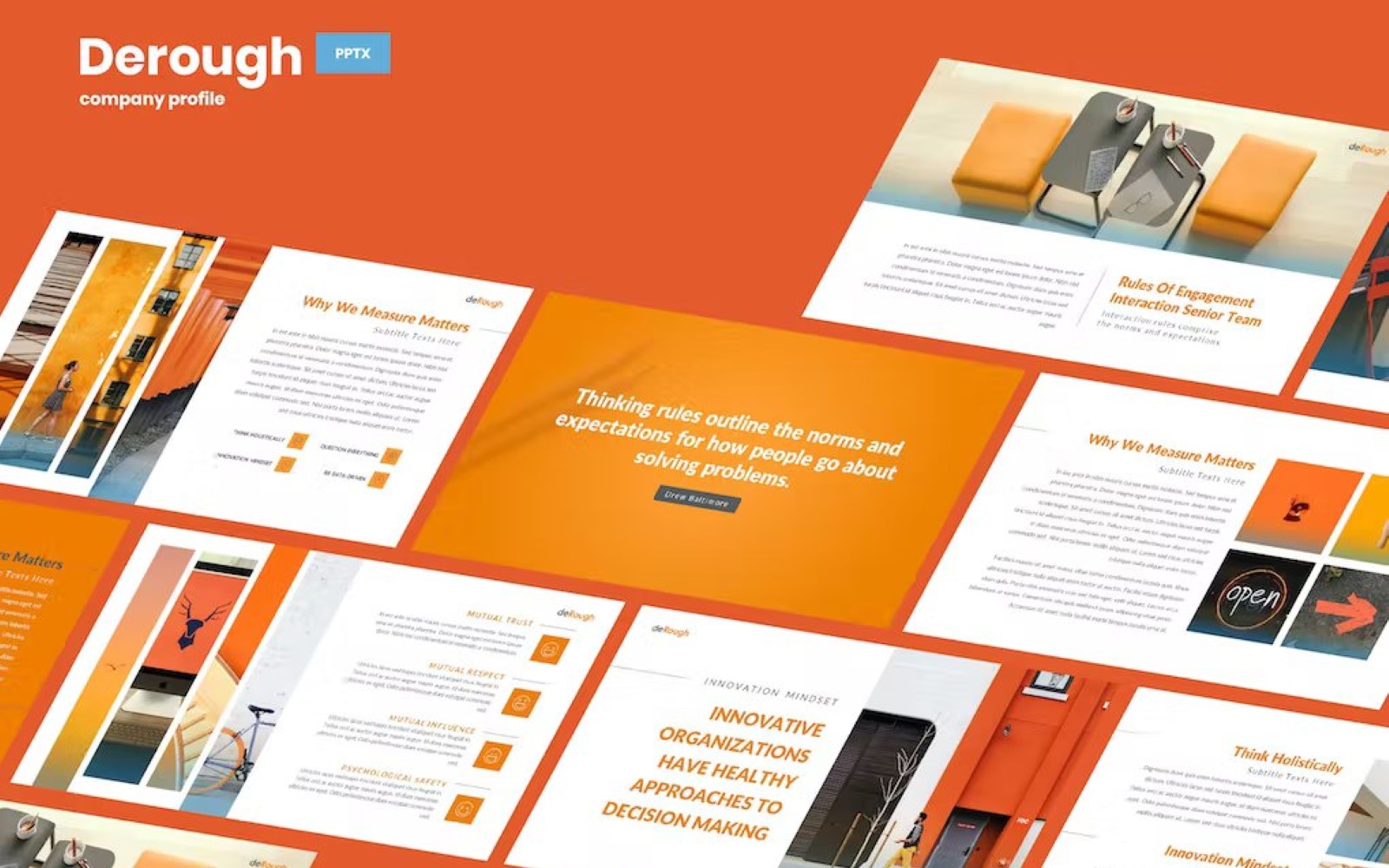 Derough - Powerpoint Template