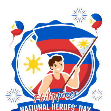 National Heroes Illustrations Templates 341858
