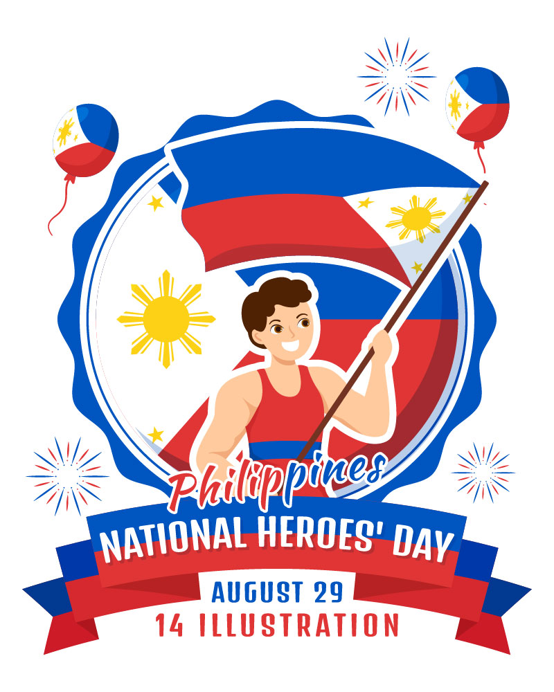 14 Philippines National Heroes Day Illustration