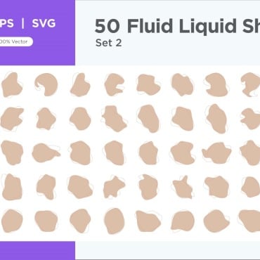 Liquid Liquefied Vectors Templates 341873