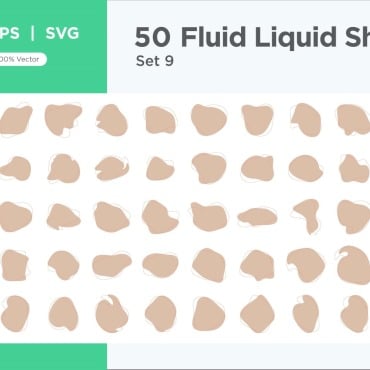 Liquid Liquefied Vectors Templates 341881