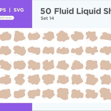 Liquid Liquefied Vectors Templates 341886