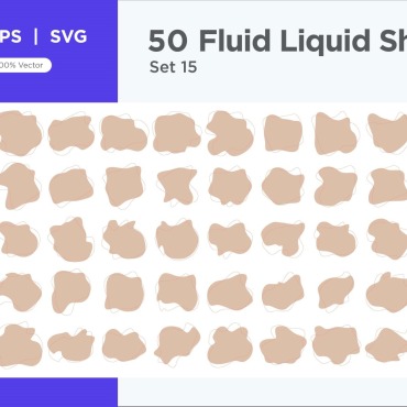 Liquid Liquefied Vectors Templates 341887