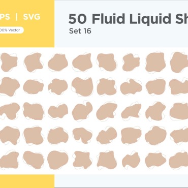 Liquid Liquefied Vectors Templates 341888