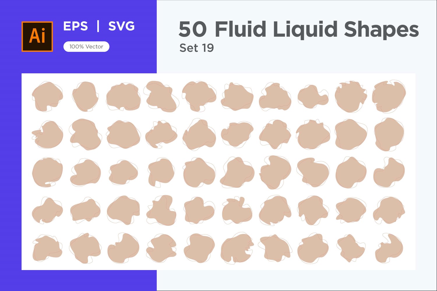 Fluid Liquid Shape V2 50 SET 19