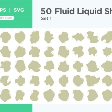 Liquid Liquefied Vectors Templates 341904