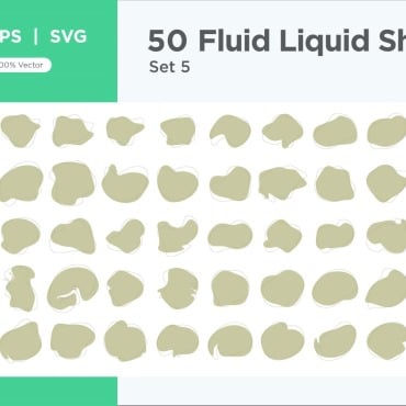 Liquid Liquefied Vectors Templates 341908