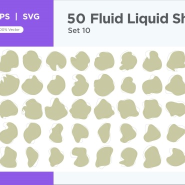 Liquid Liquefied Vectors Templates 341913