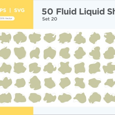 Liquid Splash Vectors Templates 341924