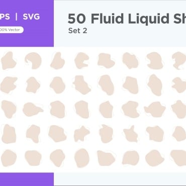 Liquid Liquefied Vectors Templates 341945