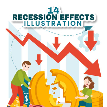 Effects Recession Illustrations Templates 341946