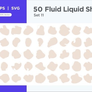 Liquid Liquefied Vectors Templates 341956