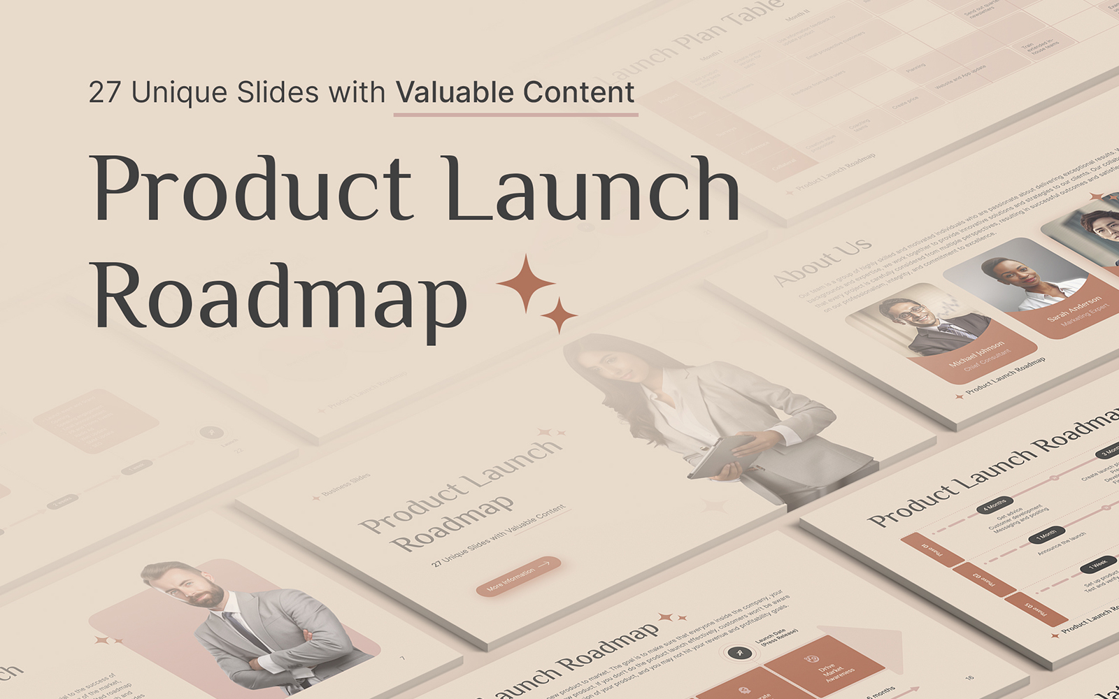 Product Launch Roadmap for Keynote