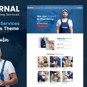 Business Cleaning WordPress Themes 342110