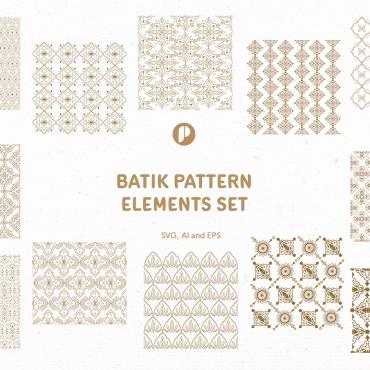 Batik Pattern Illustrations Templates 342154