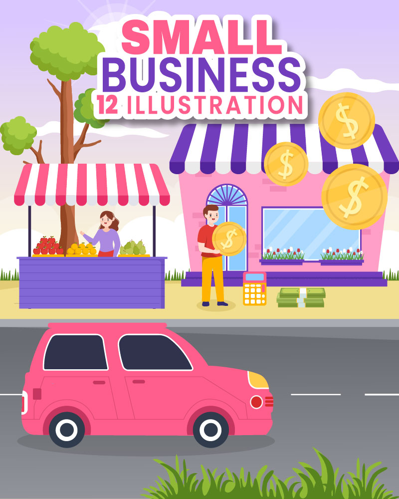 12 Small Business Loan Illustration