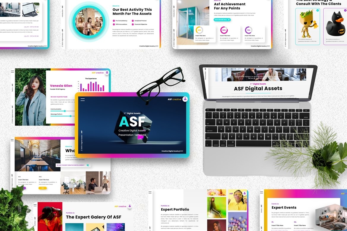 ASF - Creative Digital Assets Googleslide Template
