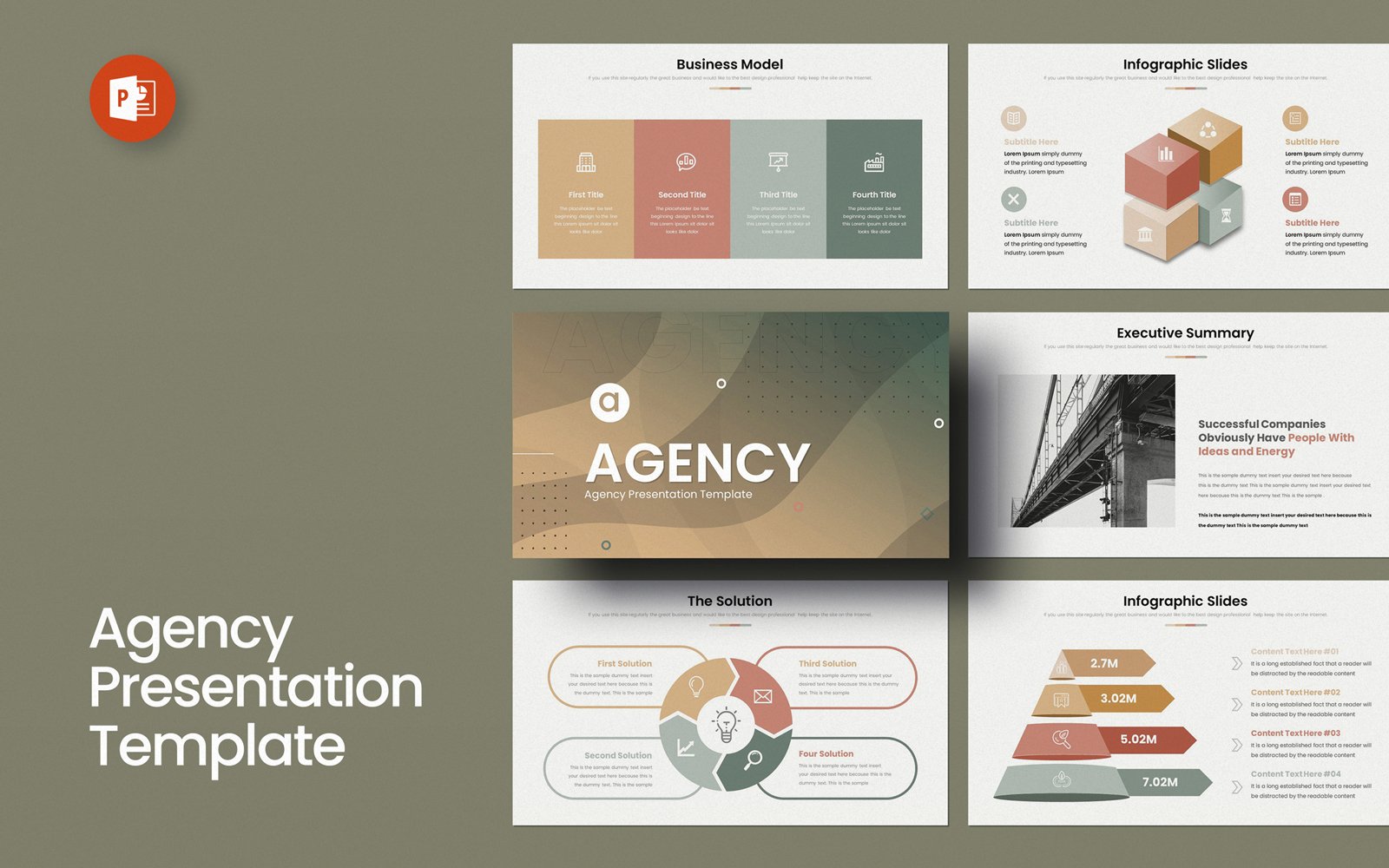Agency PowerPoint presentation template