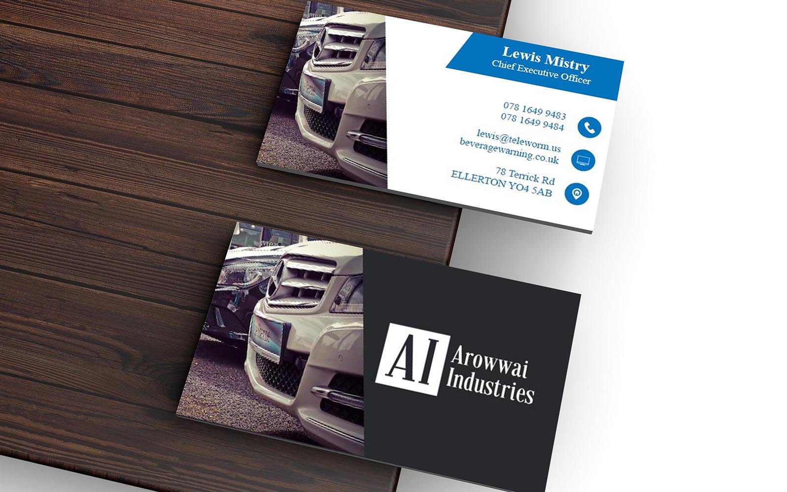 Minimal Business Card template - Visiting Card