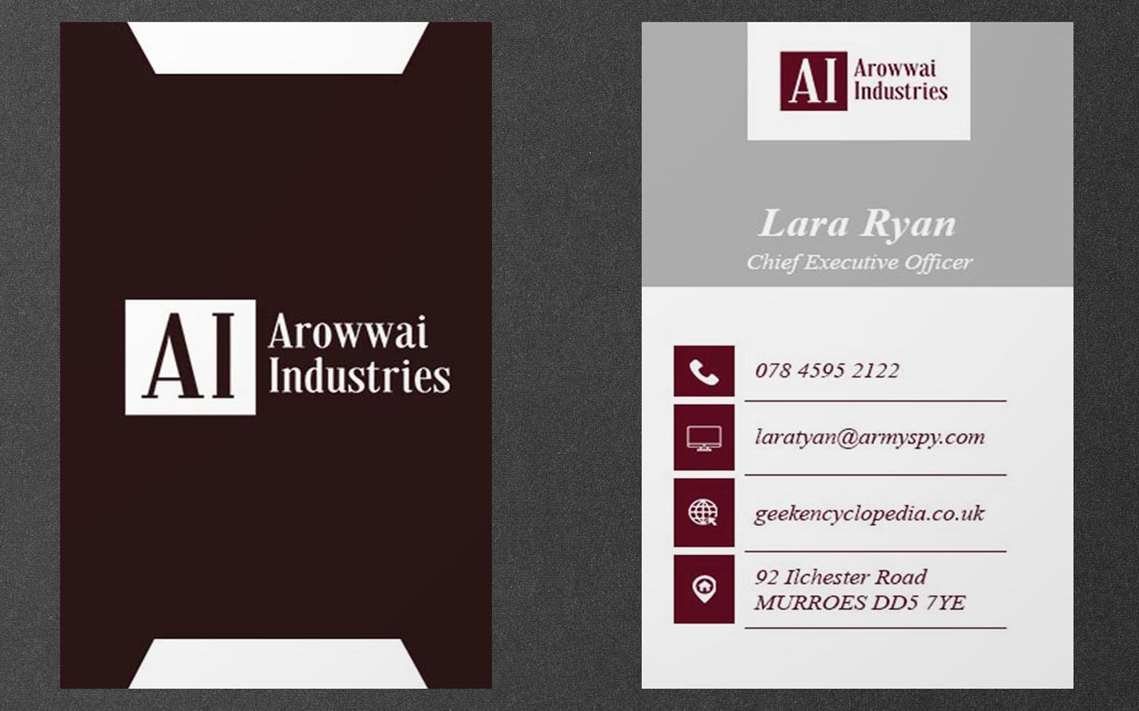 Creative Business Card - Corporate Identity Templates