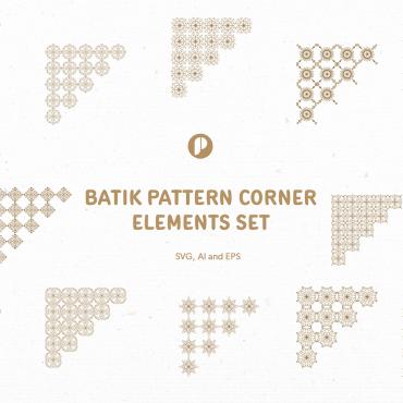 Batik Pattern Illustrations Templates 342309