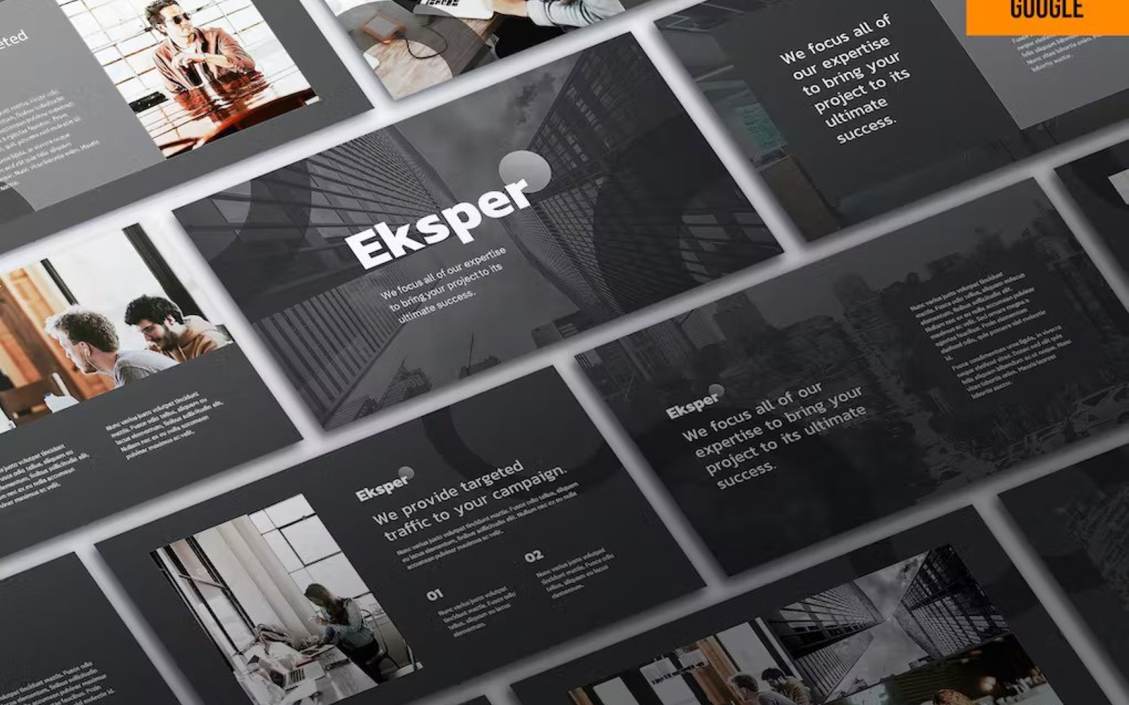 Eksper - Modern Business Google Slides