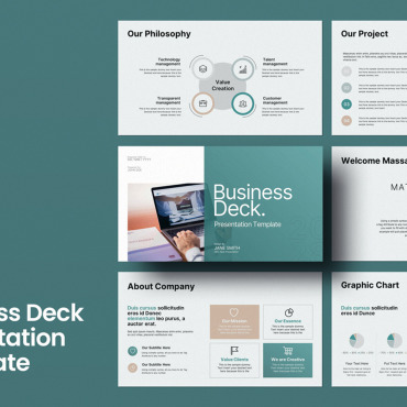 Deck Multipurpose PowerPoint Templates 342465