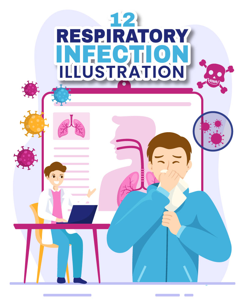 12 Respiratory Infection Illustration