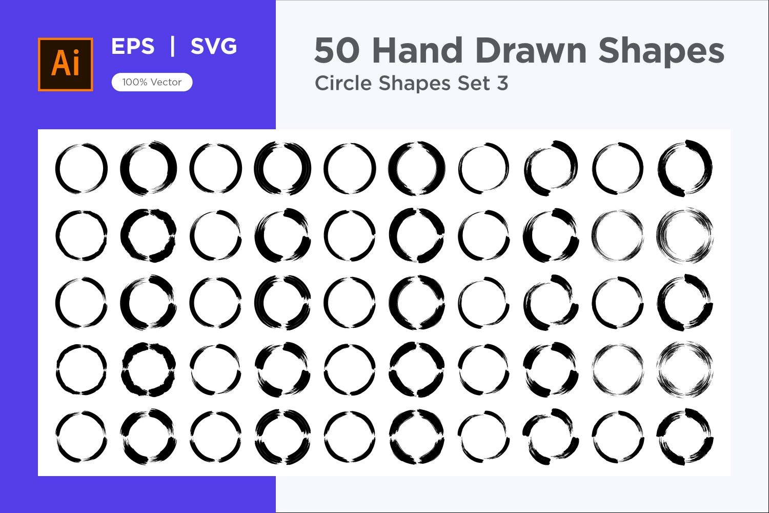 Circle Shape 50_Set V - 03