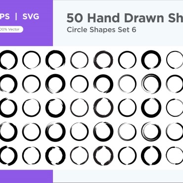 Circle Shape Vectors Templates 342544