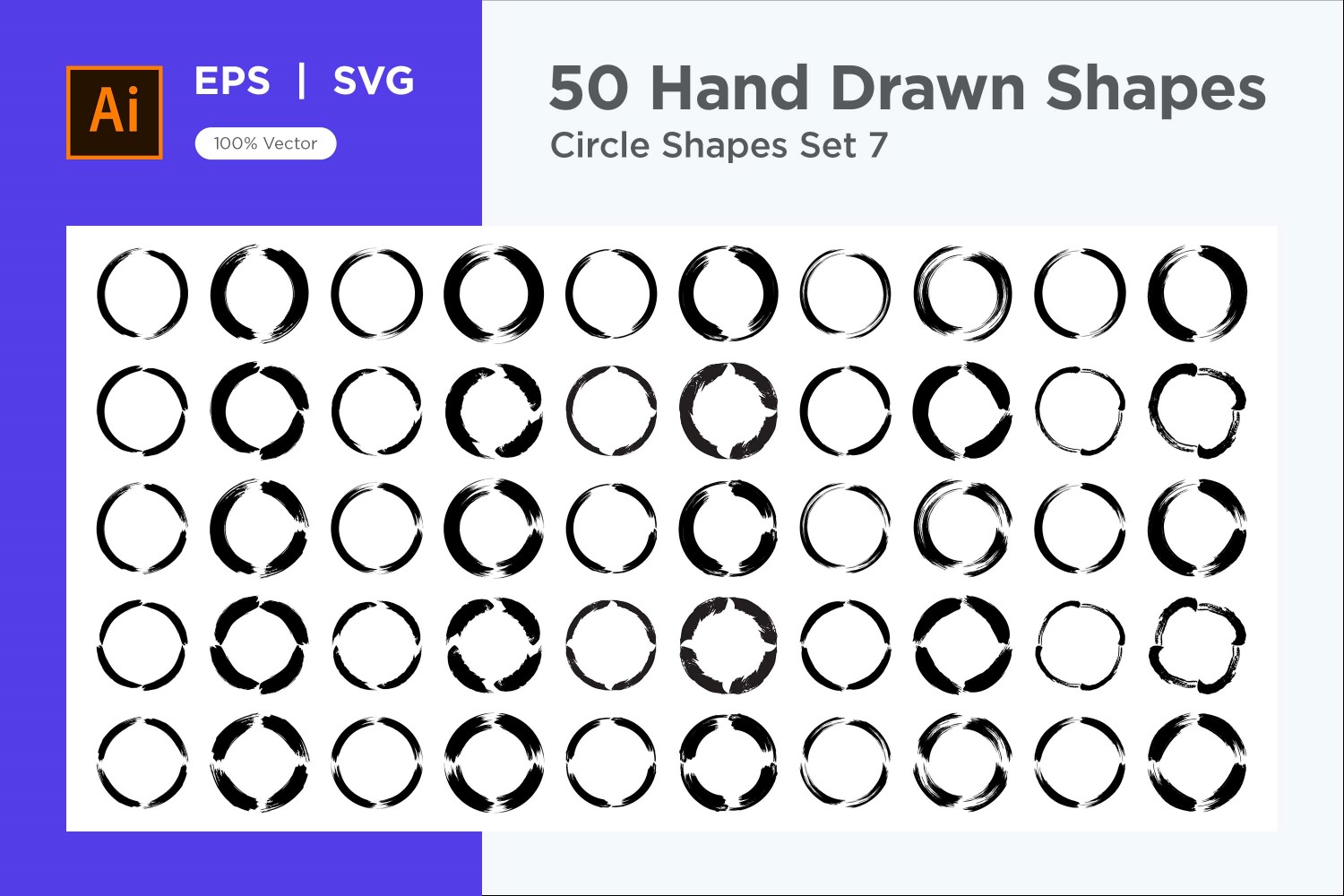 Circle Shape 50_Set V - 07