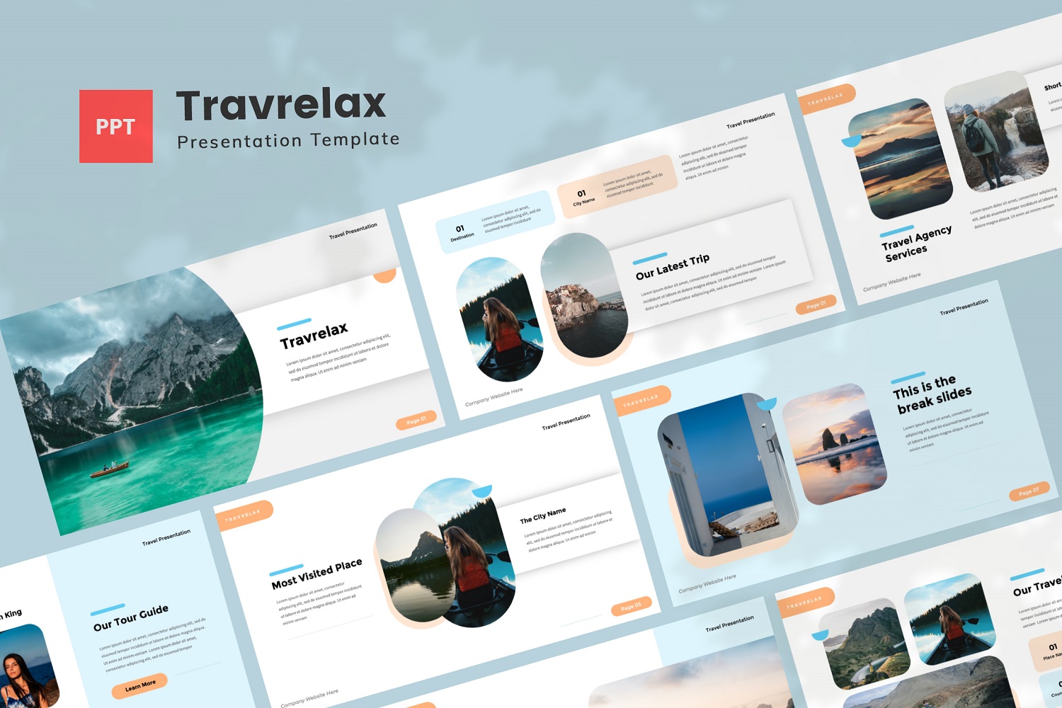 Travrelax — Travel Powerpoint Template