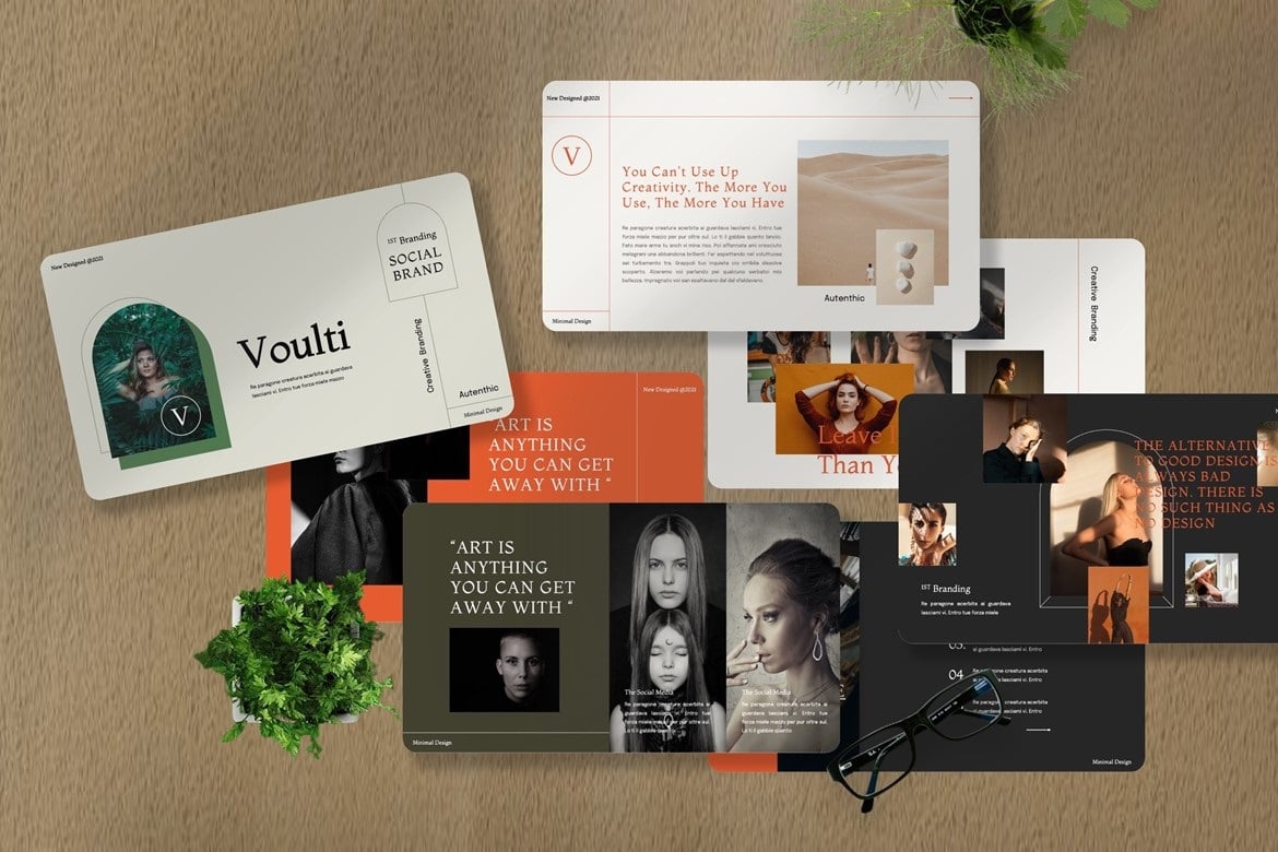 Voulti - Brand Social Media Keynote Template