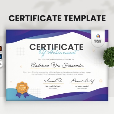 Achievement Business Certificate Templates 342610