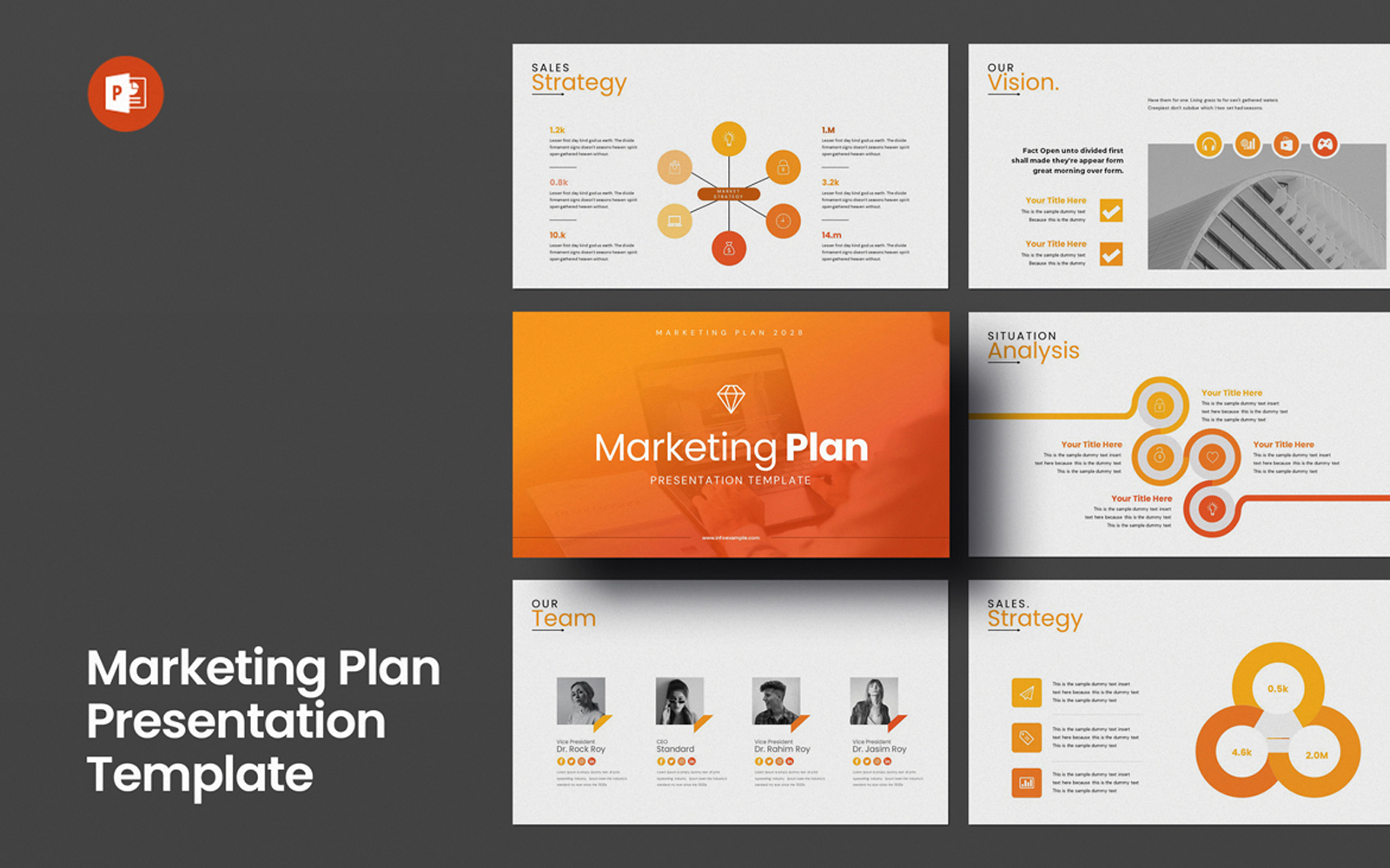 Marketing  Presentation Template