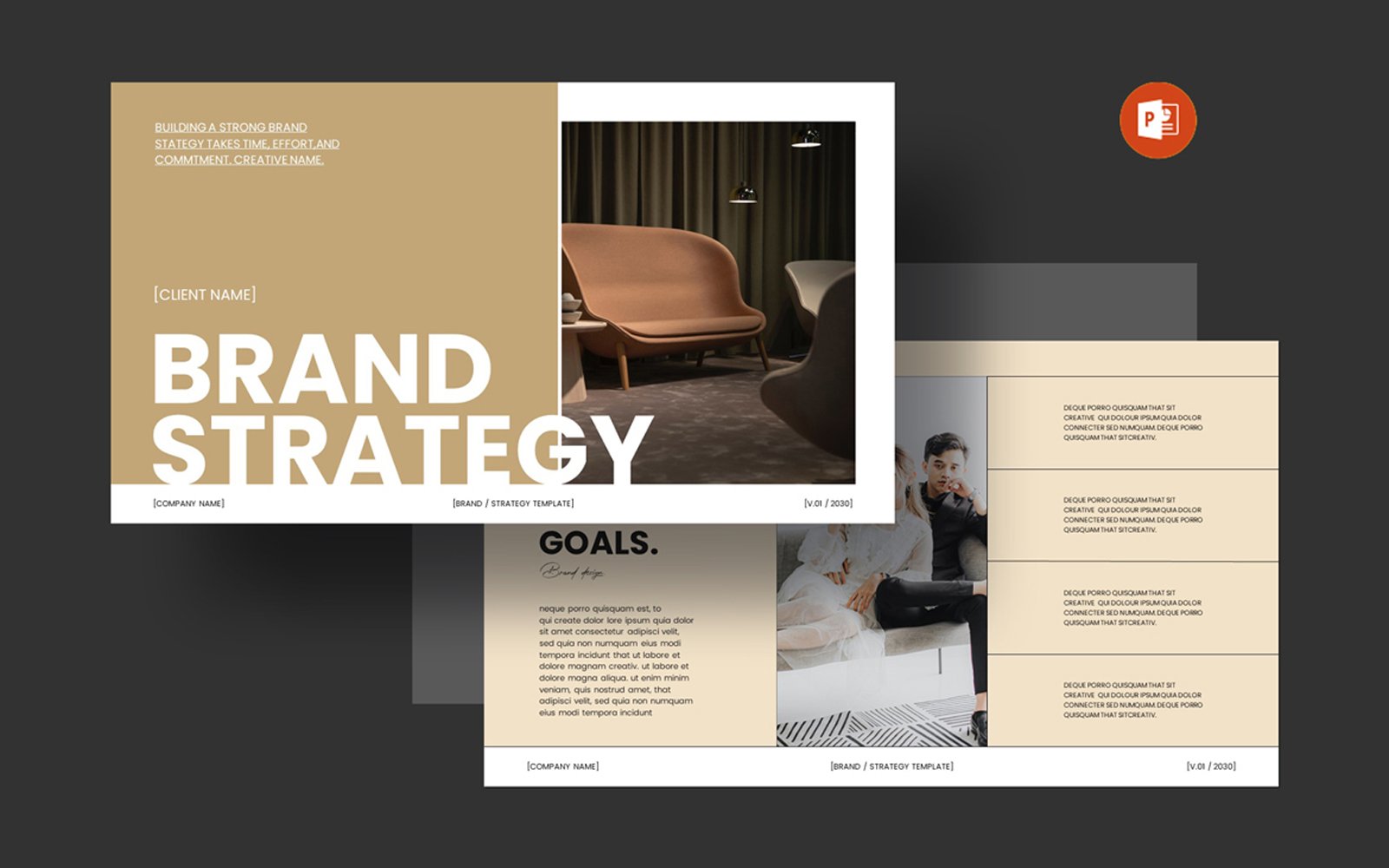 Brand Strategy PowerPoint Presentation Template