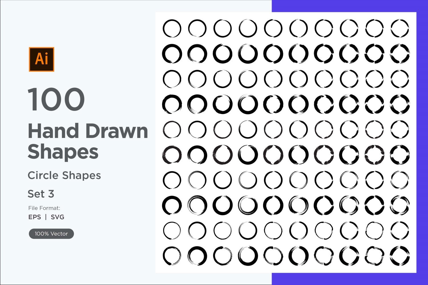 Circle Shape100 _ Set (3)