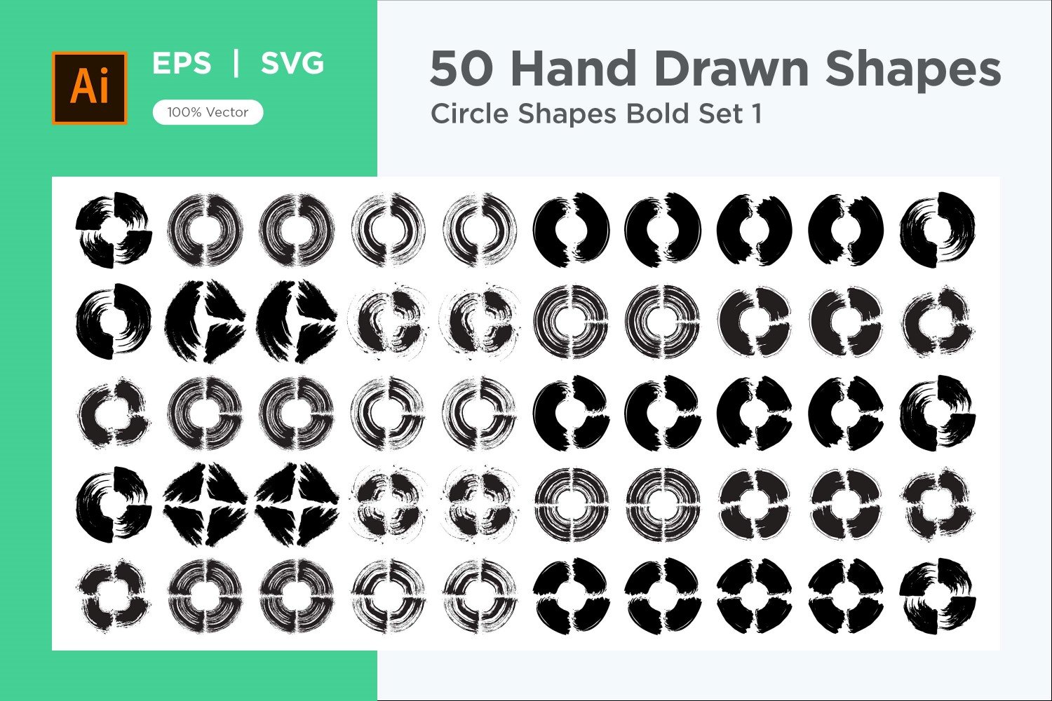 Circle Shape Bold 50_Set V 1