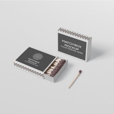 Box Matchbox Product Mockups 342766