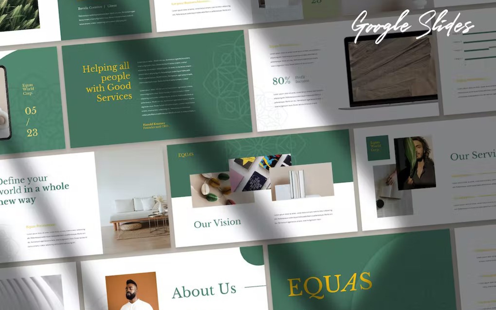 Equas - Elegant Google Slides Template