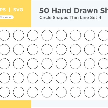 Circle Shape Vectors Templates 342887