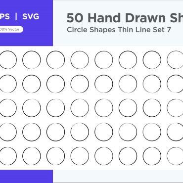 Circle Shape Vectors Templates 342890