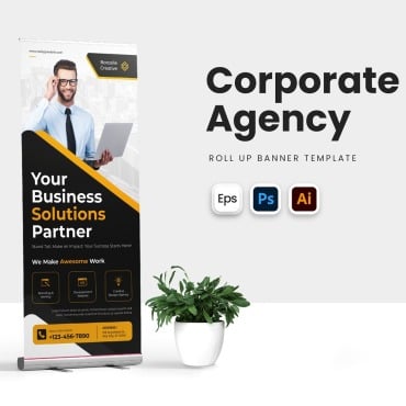 Banner Template Corporate Identity 343003